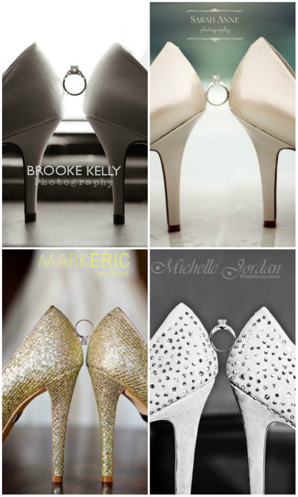 ringen tussen schoenen