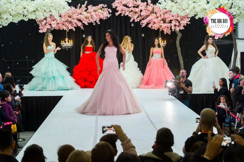 Fashionshow avondjurken