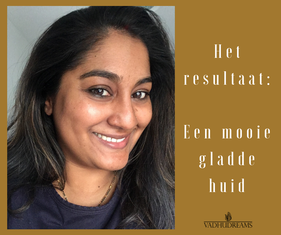 Resultaat haldi masker