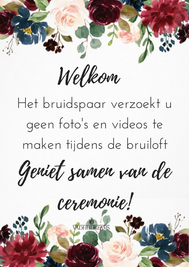 Verzoek geen mobiel