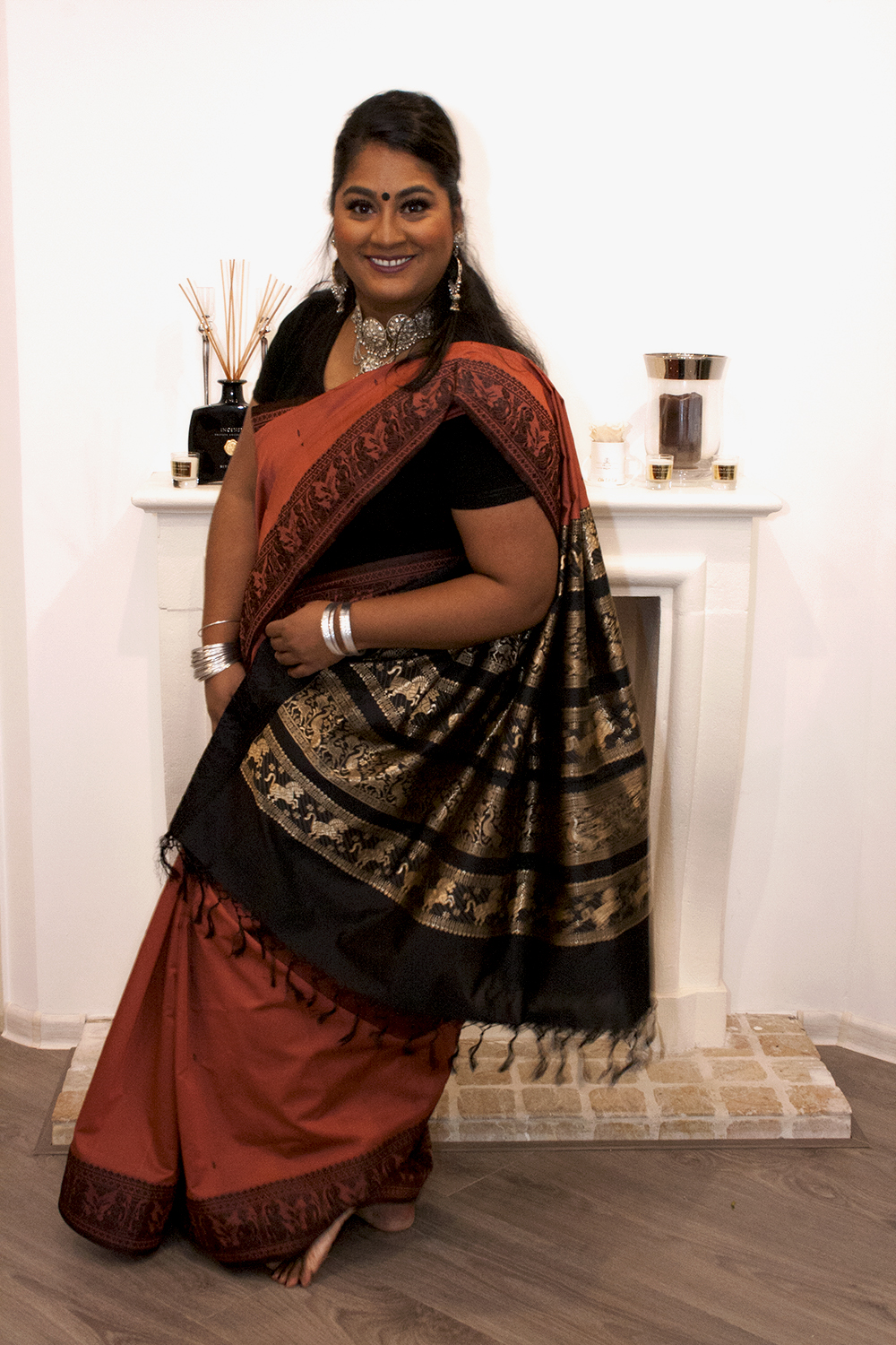 Aartie - zwart roze zilver