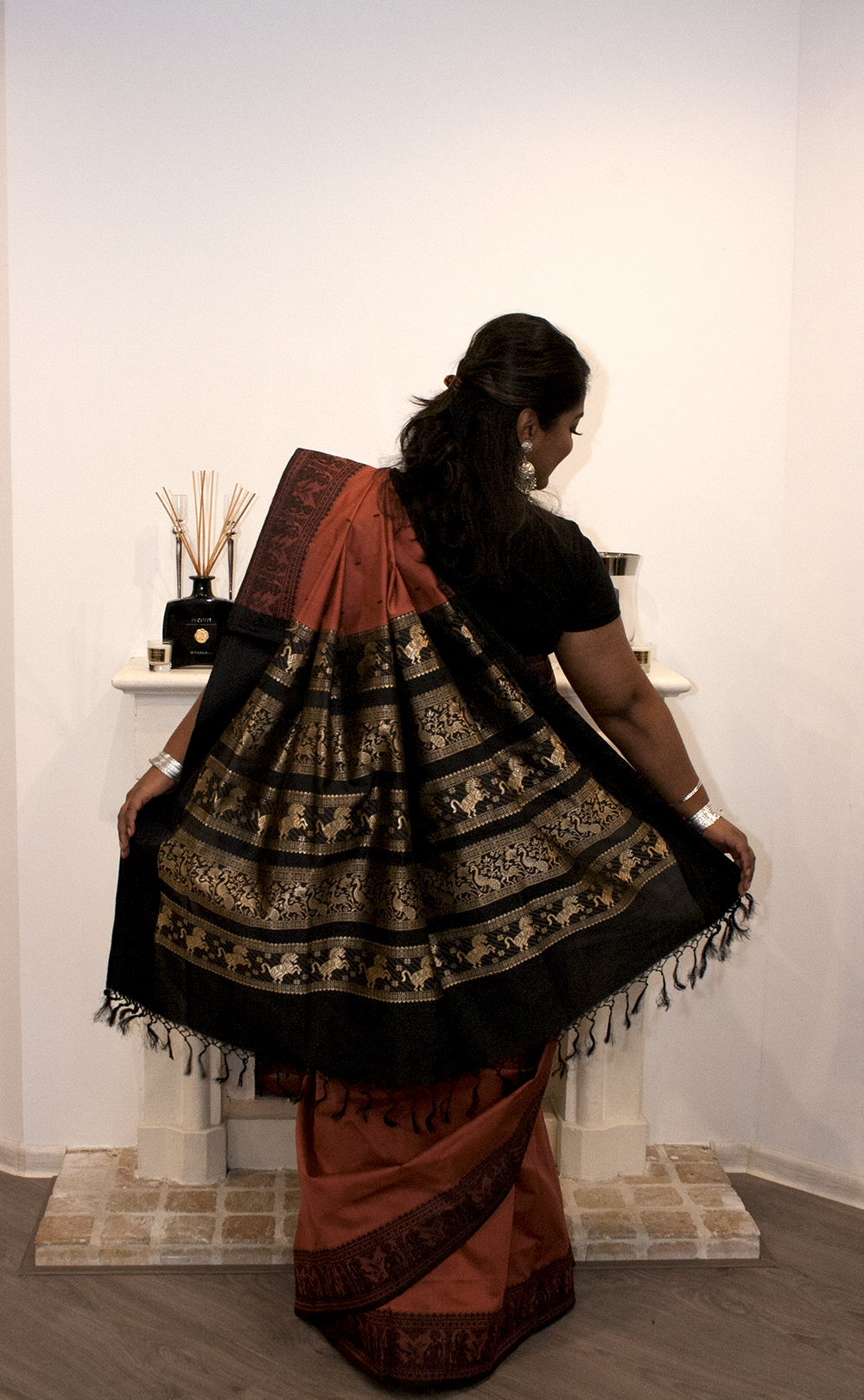 Aartie - zwart roze zilver