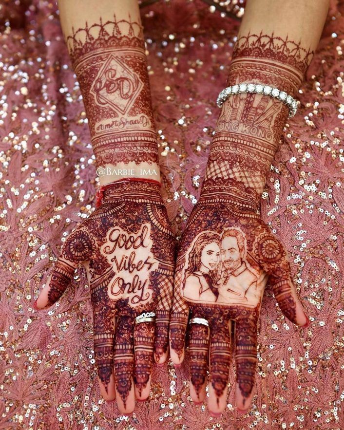 Bridal henna