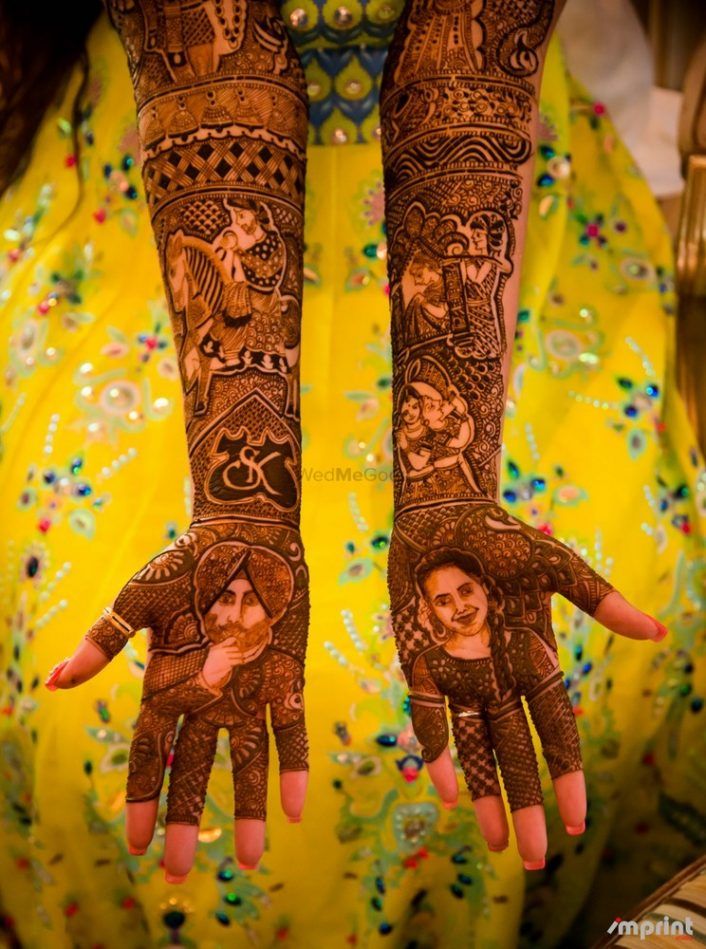 Bridal henna