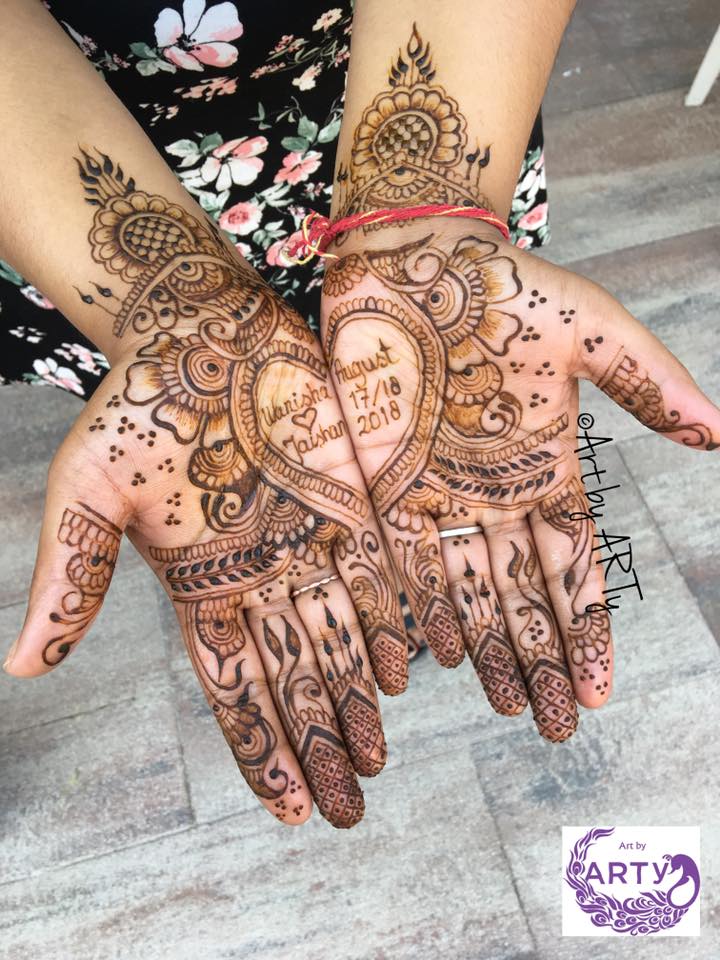 Bridal henna