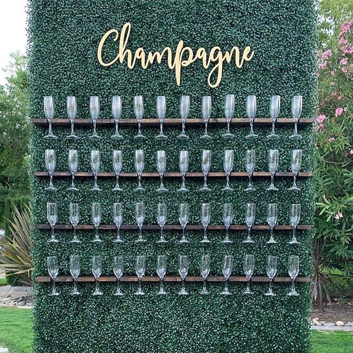 Champagne Wall