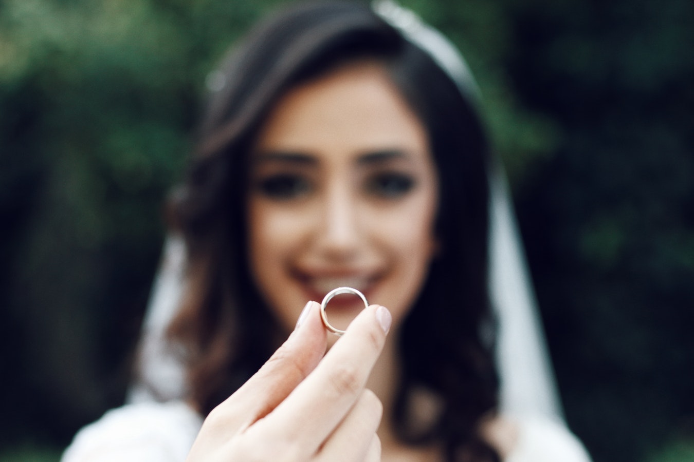 Bruid met ring