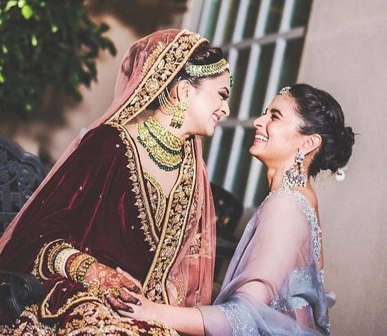 Alia Bhatt as bridesmaid