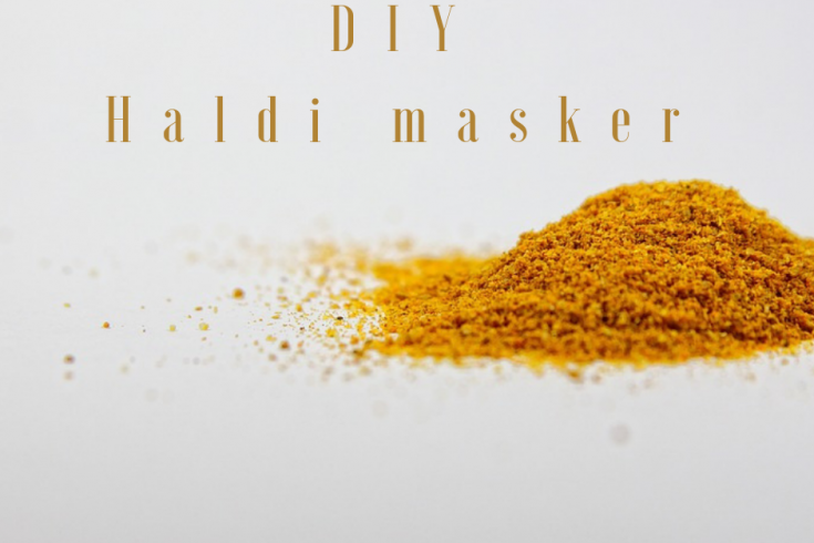 diy haldi masker