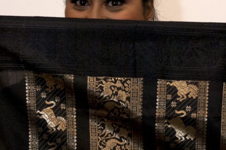 Aartie - zwart roze zilver