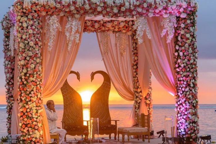 Flower mandap