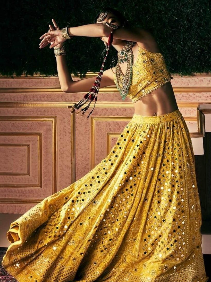 Mehndi outfit