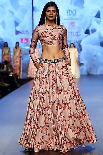 Ashwini Reddy print lehenga