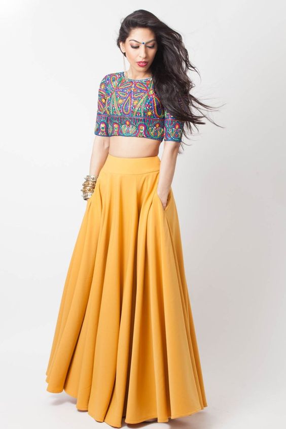 Megha Rao - Gianna yellow lehenga